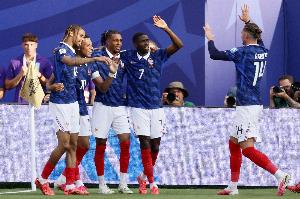 法国锋线4人组本届世界杯数据:每人至少参与3球,共计12球10助