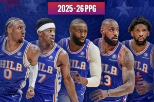 詹姆斯能否融入76人?某教练:他很聪明&能做到 他们有争冠实力