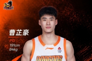 来自太原理工大学的后卫!欢迎曹芷豪加入江苏肯帝亚大家庭!
