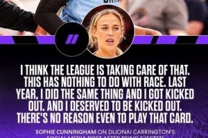 坎宁安谈对手恶犯还喊“白命贵”:我做这动作也被驱 别打种族牌