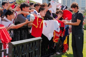 后知后觉!谢泼德晒上周中国赛照片:感受到了大家的爱❤️